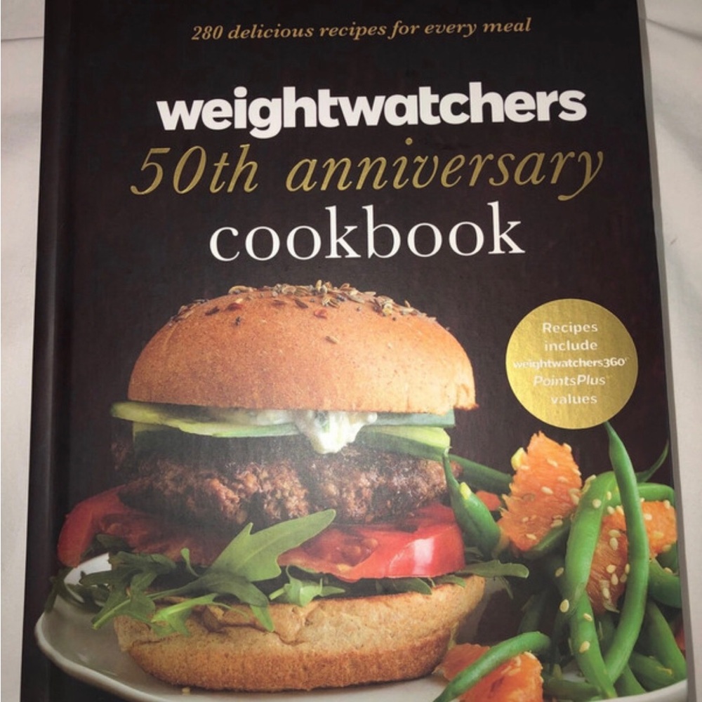 Weight Watchers 50th Anniversary Cookbook Hard Cover